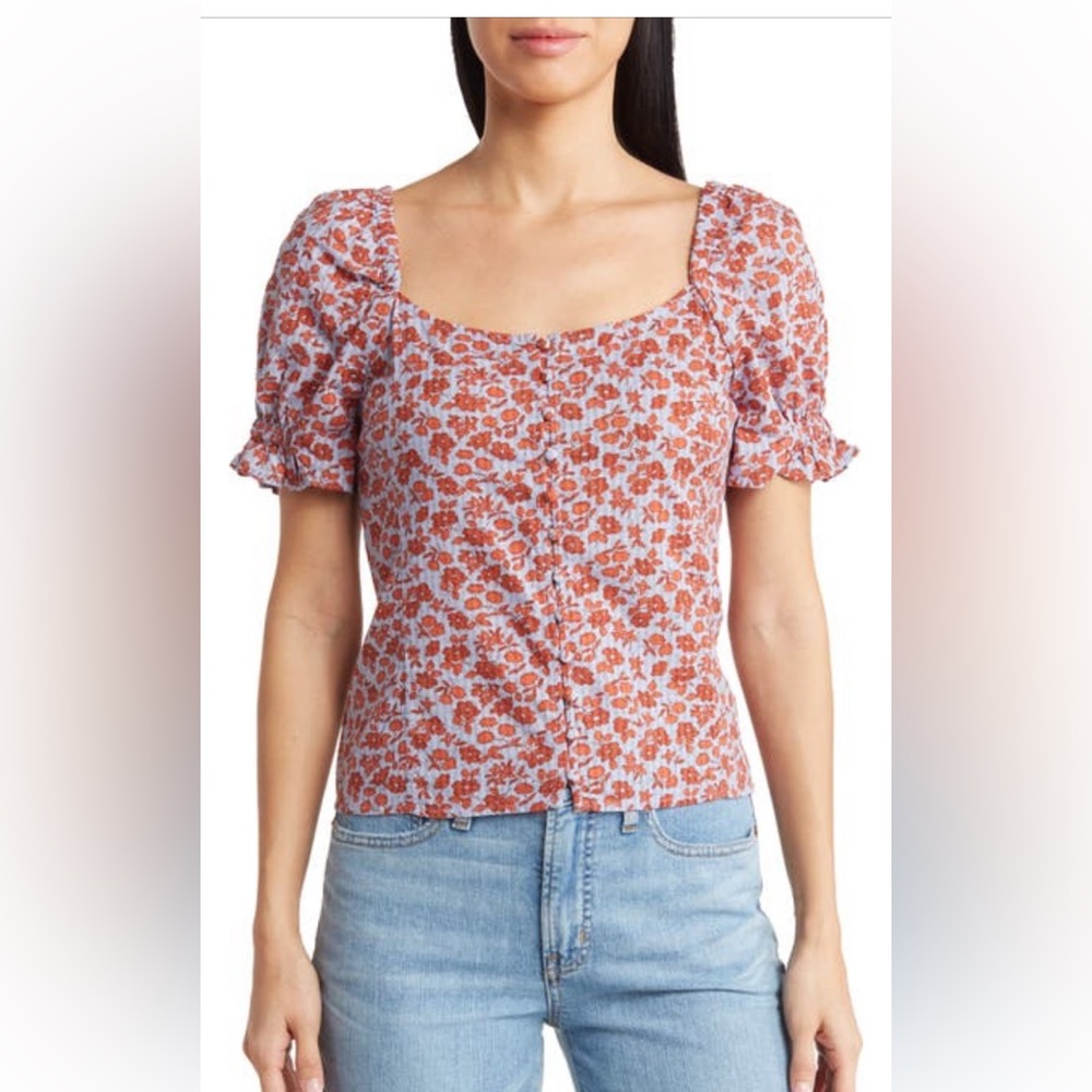 NEVER WORN Madewell blouse